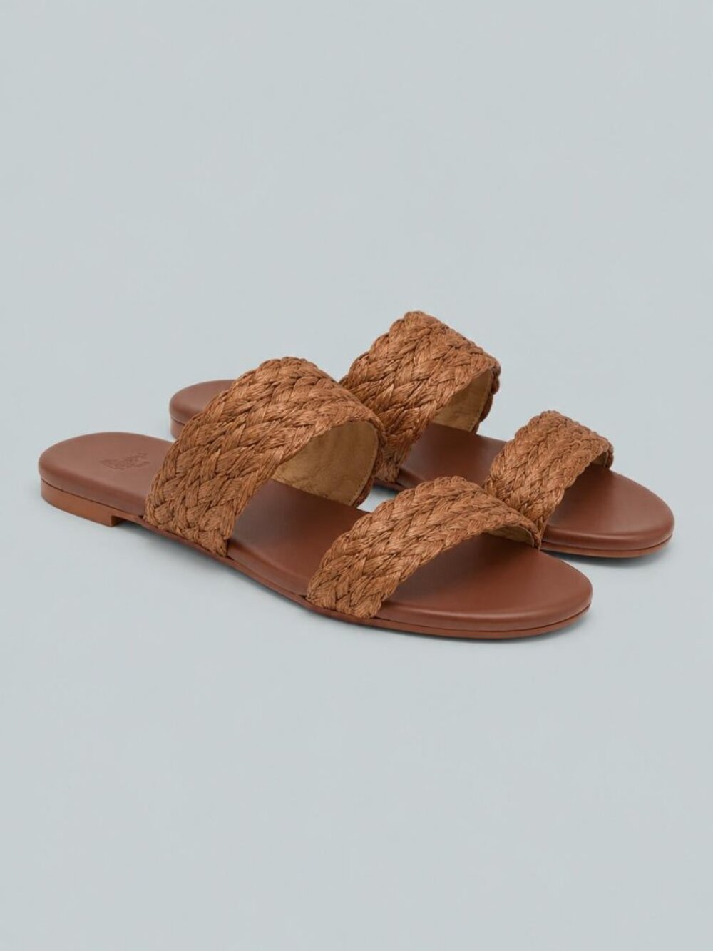 Women's Paz Woven Slide Sandals - Chocolate